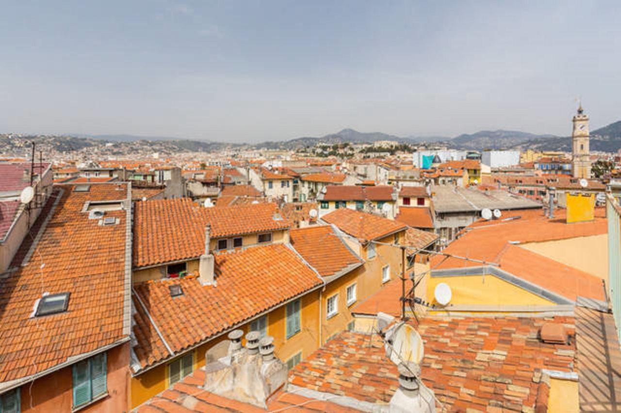 La Croix - F3, Terrasse Vue Panoramique, Vieux-Nice Old Town And Terrace Εξωτερικό φωτογραφία