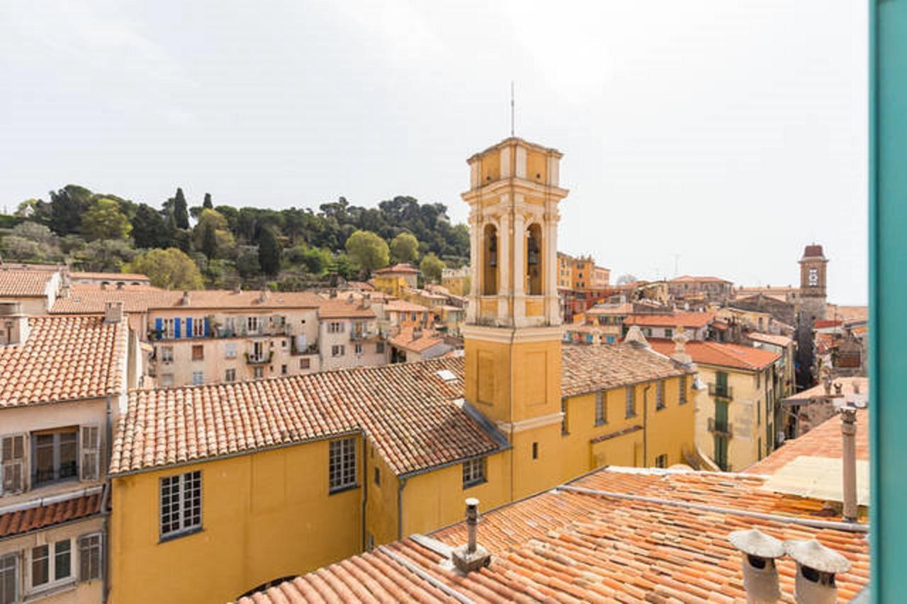 La Croix - F3, Terrasse Vue Panoramique, Vieux-Nice Old Town And Terrace Εξωτερικό φωτογραφία
