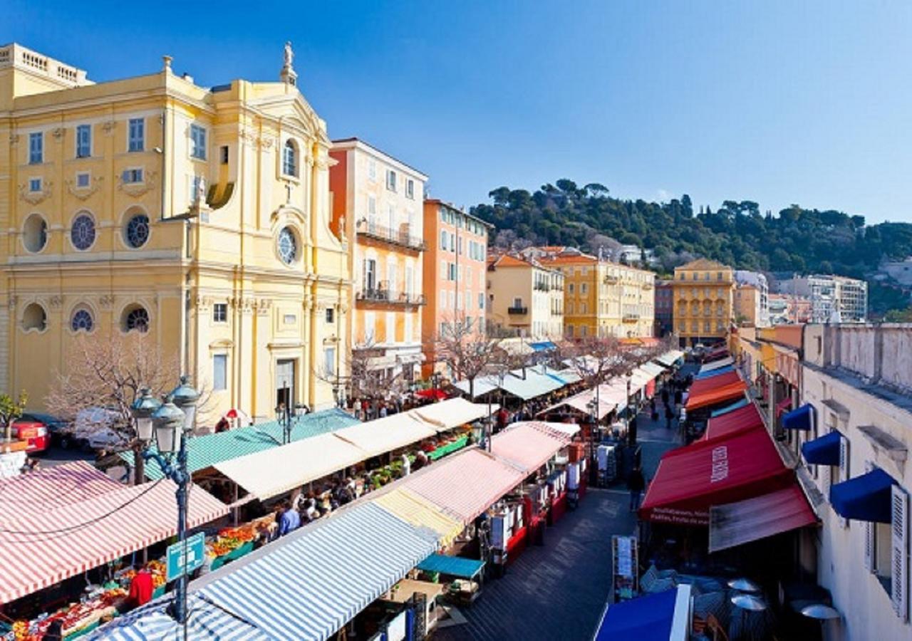 La Croix - F3, Terrasse Vue Panoramique, Vieux-Nice Old Town And Terrace Εξωτερικό φωτογραφία