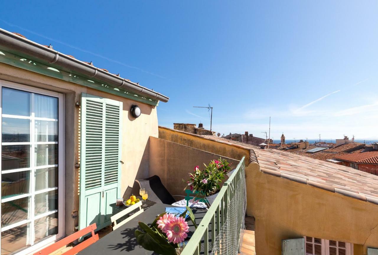 La Croix - F3, Terrasse Vue Panoramique, Vieux-Nice Old Town And Terrace Εξωτερικό φωτογραφία